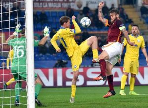 Soccer: Champions League; Roma-Bate Borisov