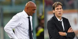 ROME - AUGUST 30: Luciano Spalletti of AS Roma shows his dejection during the Serie A match between Roma and Juventus at Stadio Olimpico on August 30, 2009 in Rome, Italy. (Photo by Paolo Bruno/Getty Images)