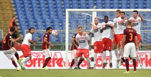 Soccer: Serie A; Roma-Carpi