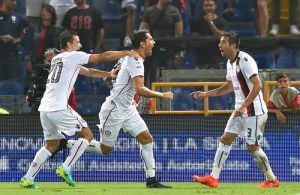 Soccer:Italy Serie A match Genoa Cfc vs Cagliari