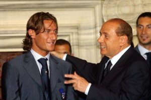 Francesco Totti berlusconi