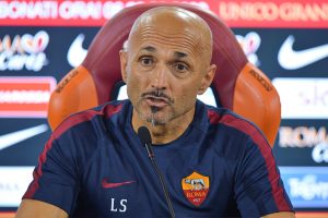 ROME, ITALY - SEPTEMBER 17: AS Roma coach Luciano Spalletti attends a press conference at Centro Sportivo Fulvio Bernardini on September 17, 2016 in Rome, Italy. (Photo by Luciano Rossi/AS Roma via Getty Images)